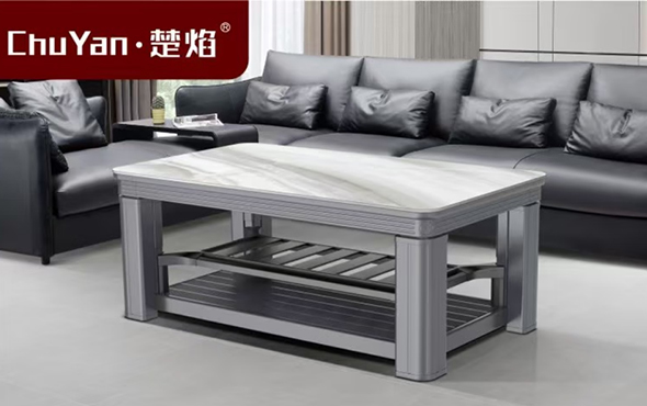 星空真人高端升降茶几电暖桌 茶几智能升降电器K23-底板双升降-盛世经典